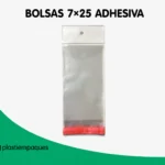 BOLSAS 7x25 ADHESIVA