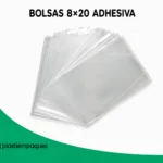 BOLSAS 8x20 ADHESIVA