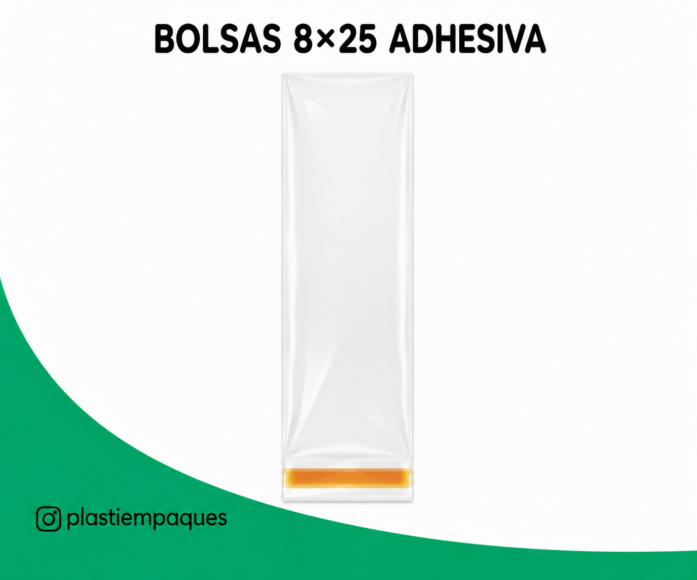 bolsas-825-adhesiva BOLSAS 8x25 ADHESIVA - Imagen 1