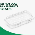 DELI HOT DOG TRANSPARENTE 18x8.5 Eco 200 Unds