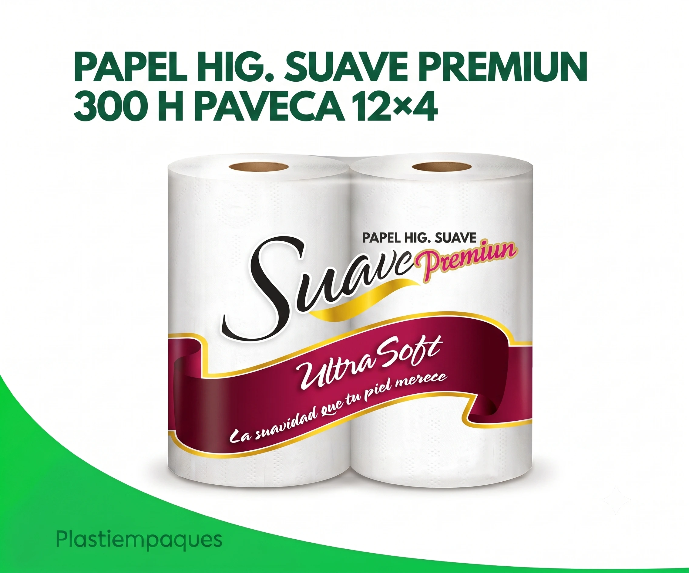 papel-hig-suave-premiun-300-h-paveca-124 HIG. SUAVE PREMIUN 300 H PAVECA 12x4 - Imagen 1