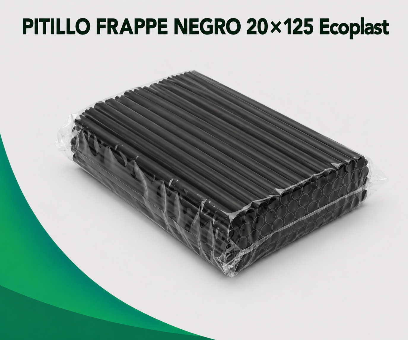 pitillo-frappe-negro-20125-ecoplast PITILLO FRAPPE NEGRO 20x125 Ecoplast - Imagen 1