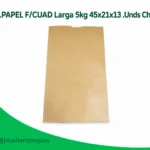 B.PAPEL F/CUAD Larga 5kg 45x21x13 .Unds Chap
