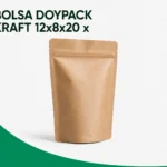 BOLSA DOYPACK KRAFT 12x8x20 x