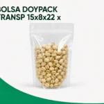 BOLSA DOYPACK TRANSP 15x8x22 x