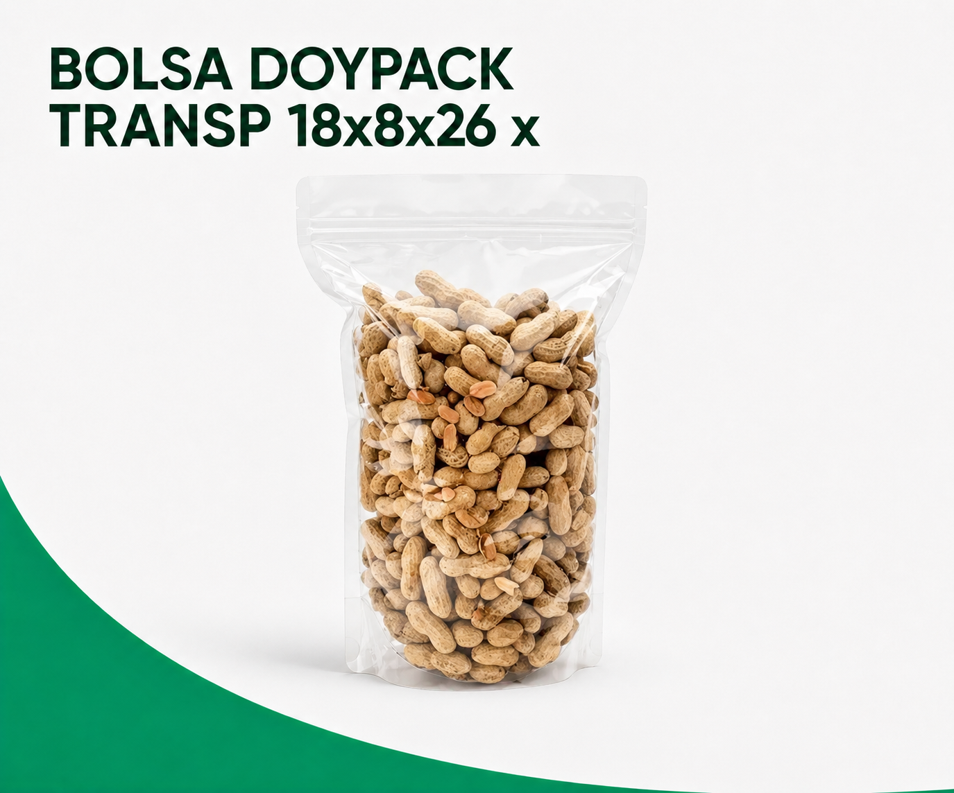 BOLSA-DOYPACK-TRANSP-18x8x26 BOLSA DOYPACK TRANSP 18x8x26 x - Imagen 1