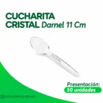 CUCHARITA CRISTAL Darnel 11 Cm
