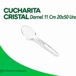 CUCHARITA CRISTAL Darnel 11 Cm 20x50 Unds