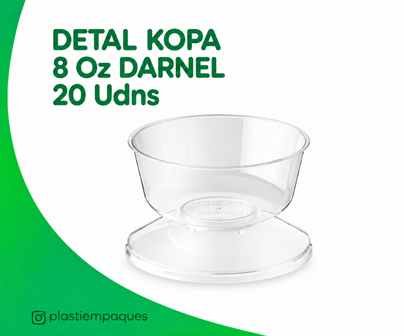DETAL-KOPA-8-Oz-DARNEL-20-Udns DETAL KOPA 8 Oz DARNEL 20 Udns - Imagen 1