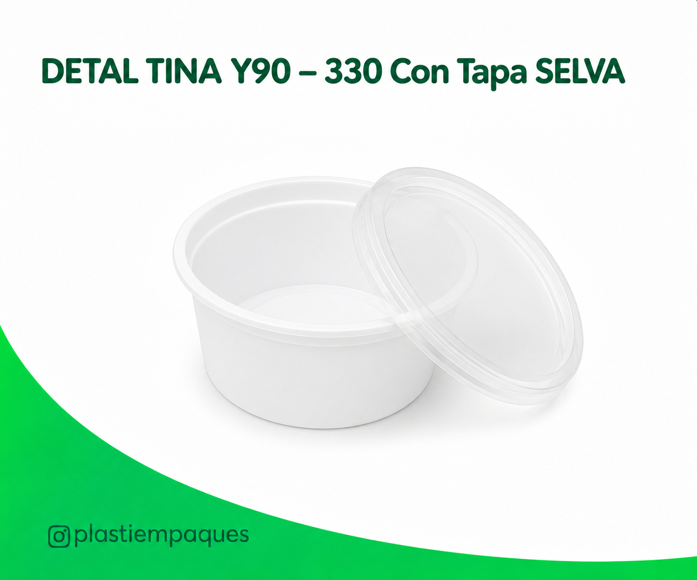 DETAL-TINA-Y90-330-Con-Tapa-SELVA DETAL TINA Y90 - 330 Con Tapa SELVA - Imagen 1
