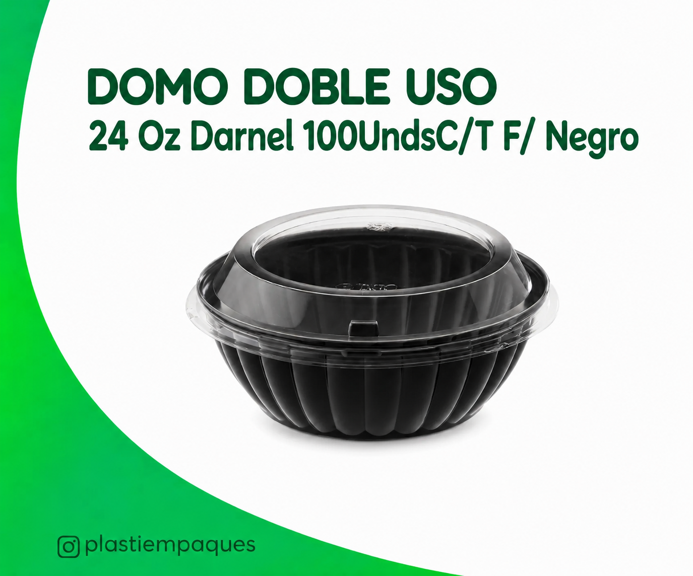 DOMO-DOBLE-USO-24-Oz-Darnel-100UndsCTF-Negro-1 DOMO DOBLE USO 24oz Darnel C/T F/N - Imagen 1