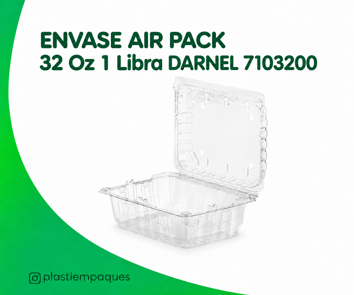ENVASE-AIR-PACK-32-Oz-1-Libra-DARNEL-7103200 ENVASE AIR PACK32 Oz 1 Libra DARNEL 7103200 - Imagen 1