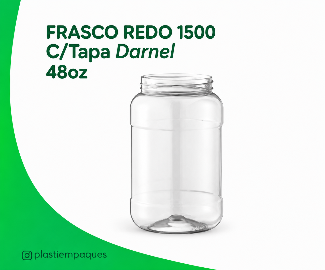 FRASCO-REDO-1500-CTapa-Darnel-48oz FRASCO REDO 1500 C/Tapa Darnel 48oz - Imagen 1