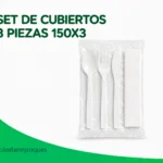 SET DE CUBIERTOS 3 PIEZAS 150X3