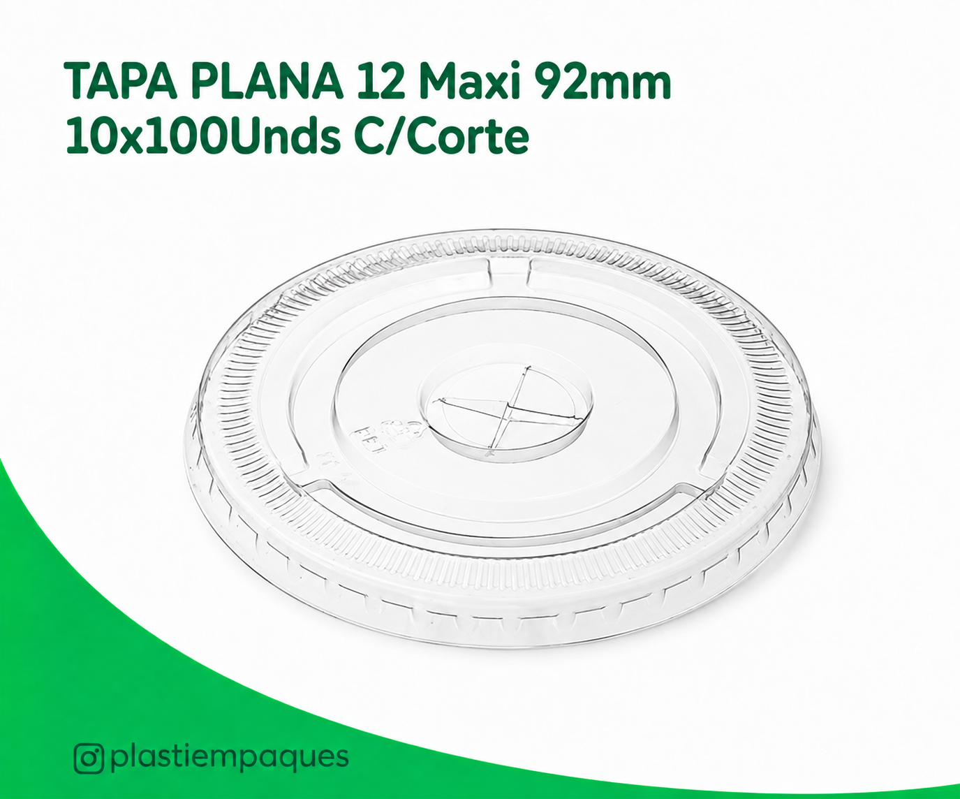 TAPA-PLANA-12-Maxi-92mm-10x100Unds-CCorte TAPA PLANA 12 Maxi 92mm 10x100Unds C/Corte - Imagen 1