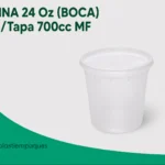 TINA 24 Oz (BOCA) C/Tapa 700cc MF