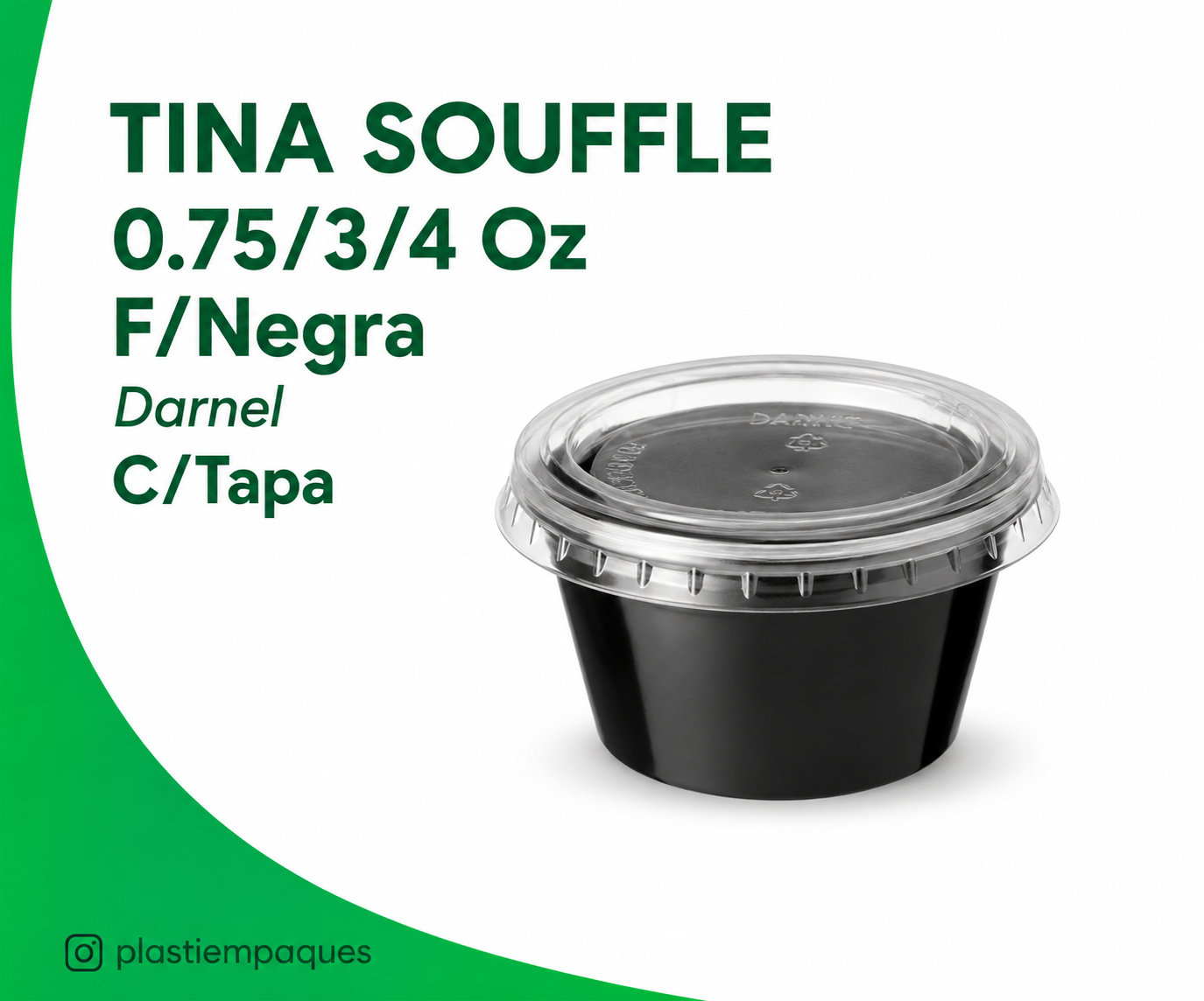 TINA-SOUFFLE-0.7534-Oz-FNegra-Darnel-CTapa TINA SOUFFLE 0.75/3/4 Oz F/Negra Darnel C/Tapa - Imagen 1