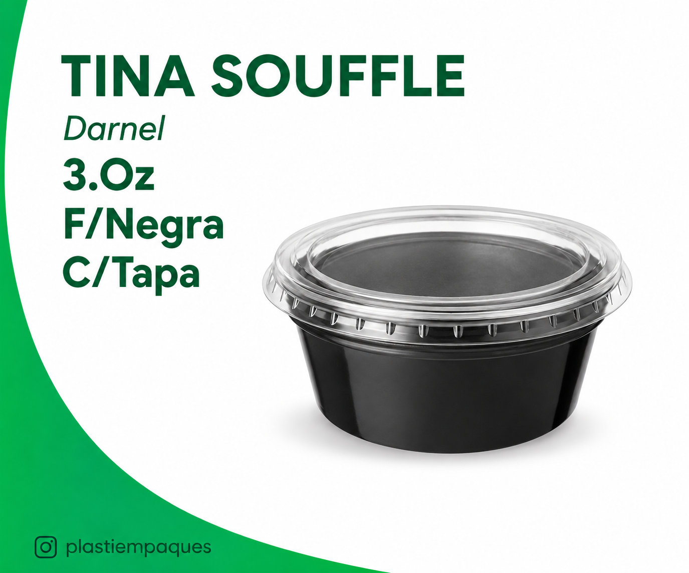 TINA-SOUFFLE-Darnel-3.Oz-FNegra-CTapa TINA SOUFFLE Darnel 3.Oz F/Negra C/Tapa - Imagen 1
