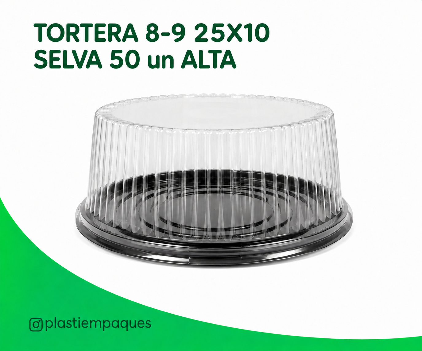 TORTERA-8-9-25X10-SELVA-50-un-ALTA-1 DETAL TORTERA 10/11 30x10 SELVA ALTA - Imagen 1