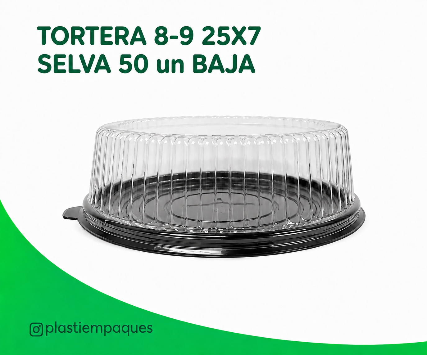 TORTERA-8-9-25X7-SELVA-50-un-BAJA TORTERA 8-9 25X7 SELVA 50 un BAJA - Imagen 1