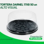 TORTERA DARNEL 17X8 50 un