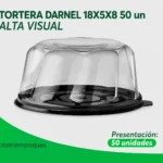 TORTERA DARNEL 18X5X8 50 un ALTA VISUAL