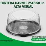 TORTERA DARNEL 25X8 50 un ALTA VISUAL
