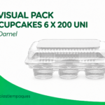 VISUAL PACK CUPCAKES 6 X 200 UNI DARNEL