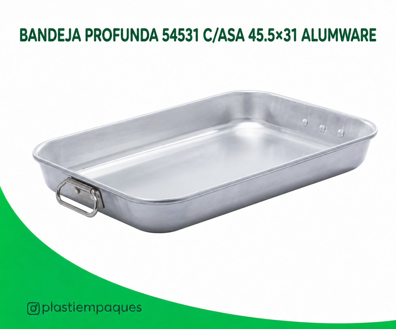 bandeja-profunda-54531-casa-45-531-alumware BANDEJA PROFUNDA 54531 C/ASA 45.5x31 ALUNW - Imagen 1