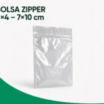 BOLSA ZIPPER 3x4 - 7x10 cm