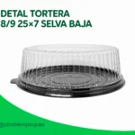 DETAL TORTERA 8/9 25x7 SELVA BAJA