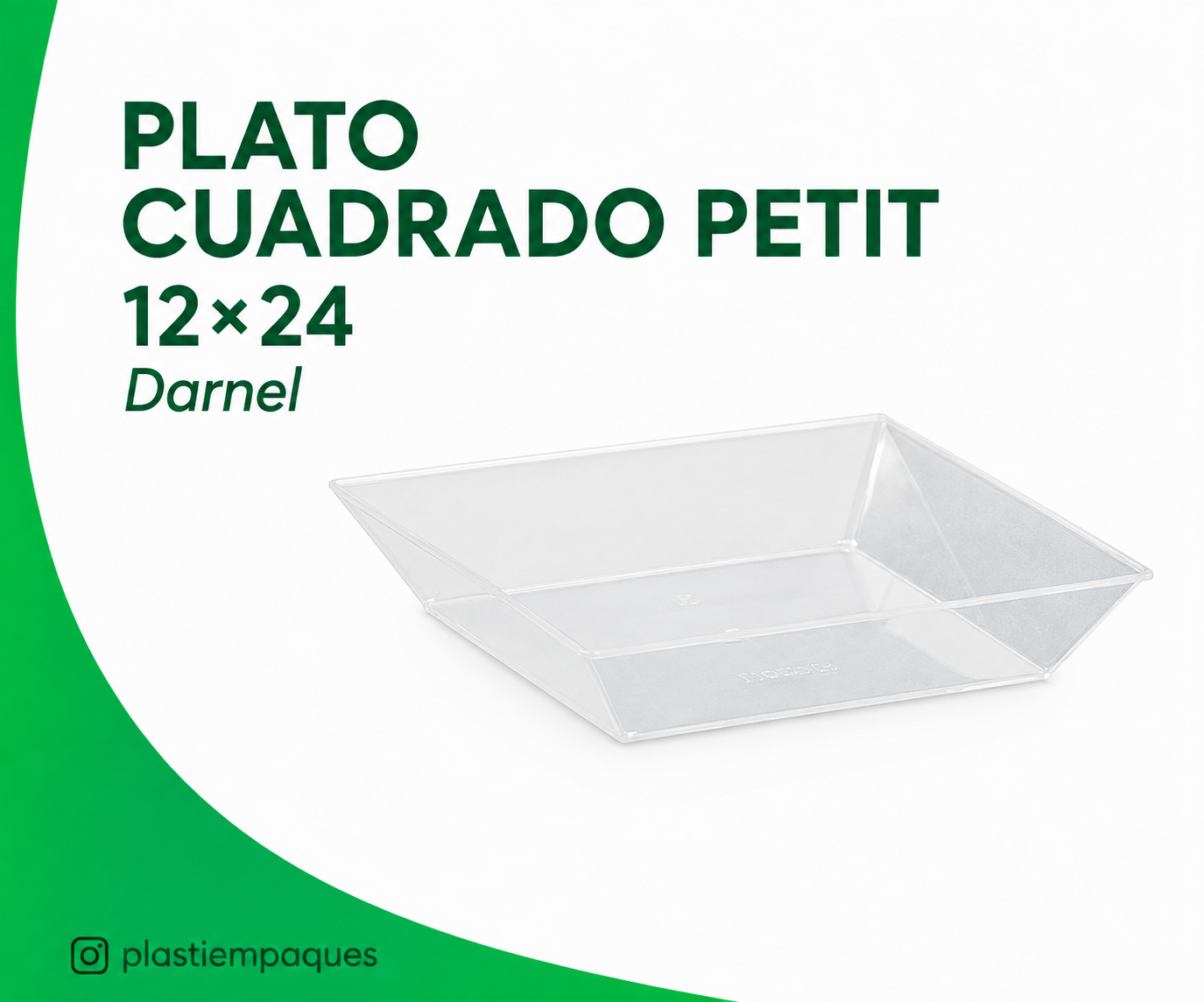 plato-cuadrado-petit-1224-darnel PLATO CUADRADO PETIT 12x24 = Darnel - Imagen 1