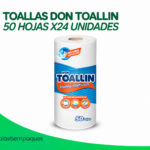 TOALLAS DON TOALLIN 50 HOJAS X24 UNIDADES