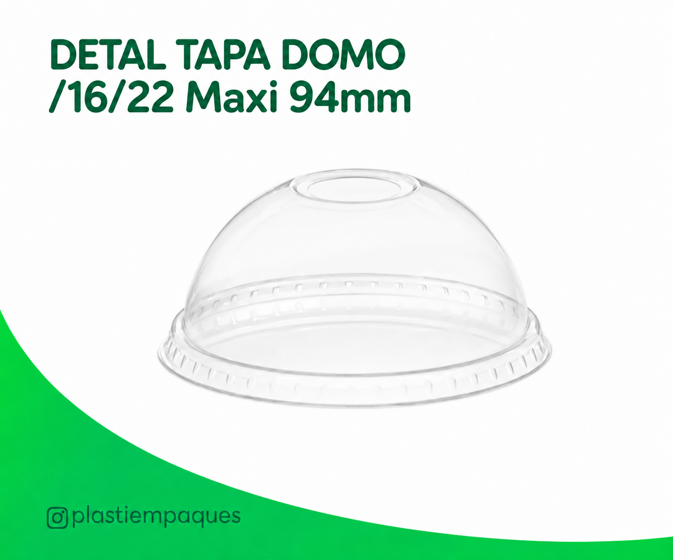DETAL-TAPA-DOMO-1622-Maxi-94mm DETAL TAPA DOMO /16/22 Maxi 94mm - Imagen 1