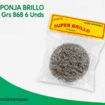 ESPONJA BRILLO 50 Grs 868 6 Unds
