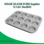 MOLDE SILICON 91050 Supplies 12 CAV 34x26X3