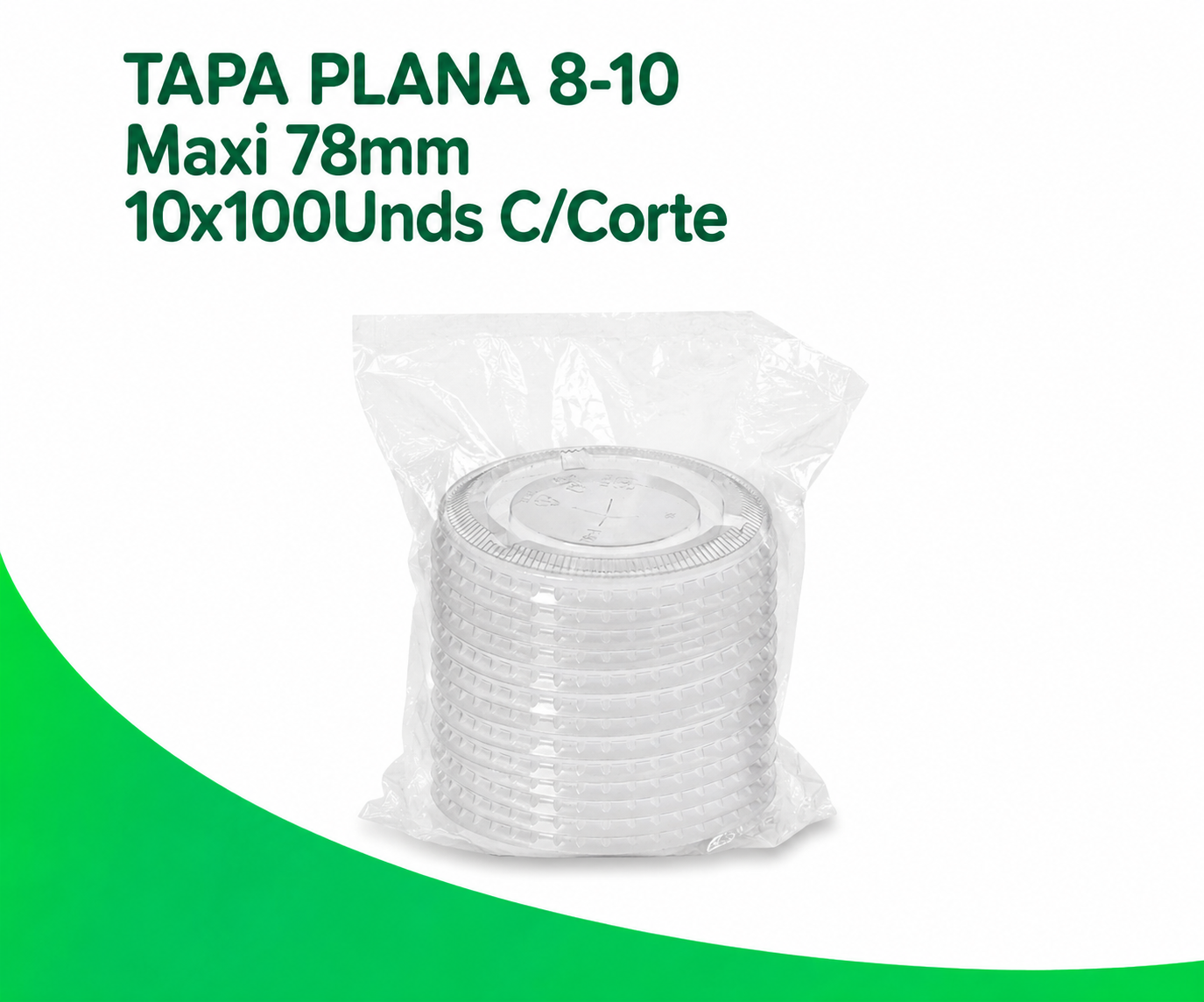 TAPA-PLANA-8-10-Maxi-78mm-10x100Unds-CCorte TAPA PLANA 8-10 Maxi 78mm 10x100Unds C/Corte - Imagen 1
