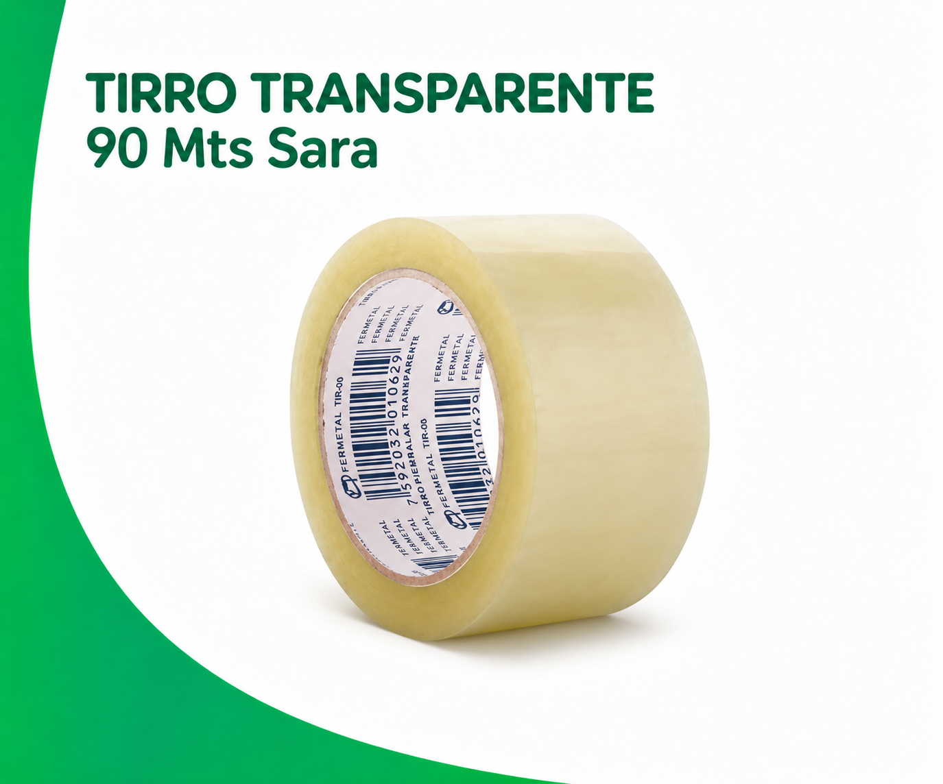 TIRRO-TRANSPARENTE-90-Mts-Sara TIRRO TRANSPARENTE 90 Mts Sara - Imagen 1