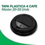 TAPA PLASTICA 4 CAFE Master 20x50 Unds