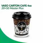 VASO CARTON CAFE 4oz 20x50 Master