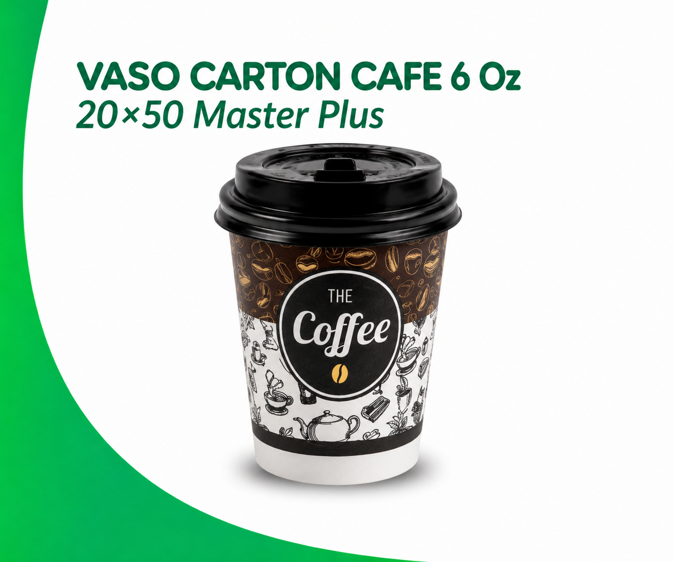 vaso-carton-cafe-6-oz-2050-master-plus VASO CARTON CAFE 6 Oz 20x50 Master Unds - Imagen 1