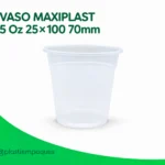 VASO MAXIPLAST 5 Oz 25x100 70mm